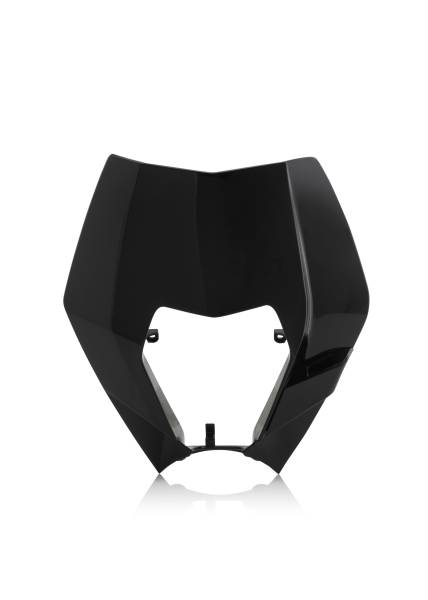 ACERBIS - FRONT HEADLIGHT MASK BLACK - Image 1