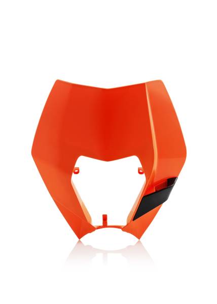 ACERBIS - FRONT HEADLIGHT MASK ORANGE - Image 1