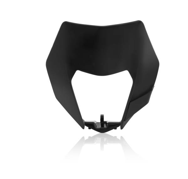 ACERBIS - FRONT HEADLIGHT MASK BLACK - Image 1