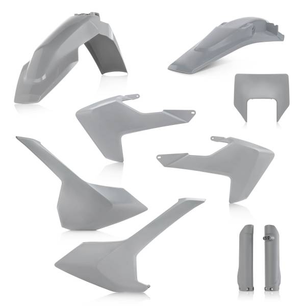 ACERBIS - FULL PLASTIC KIT HUS GREY - Image 1