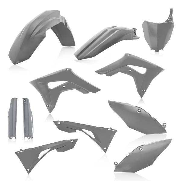 ACERBIS - FULL PLASTIC KIT GREY - Image 1