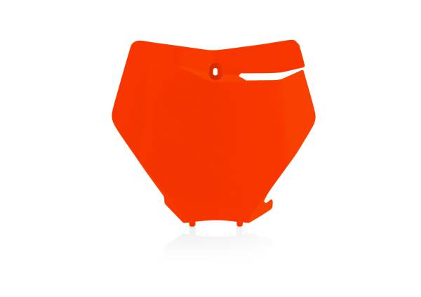 ACERBIS - FRONT NUMBER PLATE ORANGE - Image 1