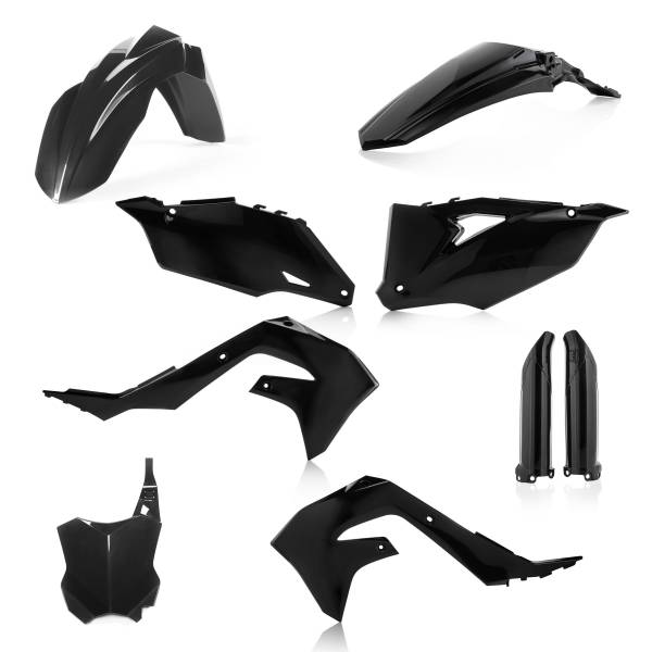 ACERBIS - FULL PLASTIC KIT BLACK - Image 1