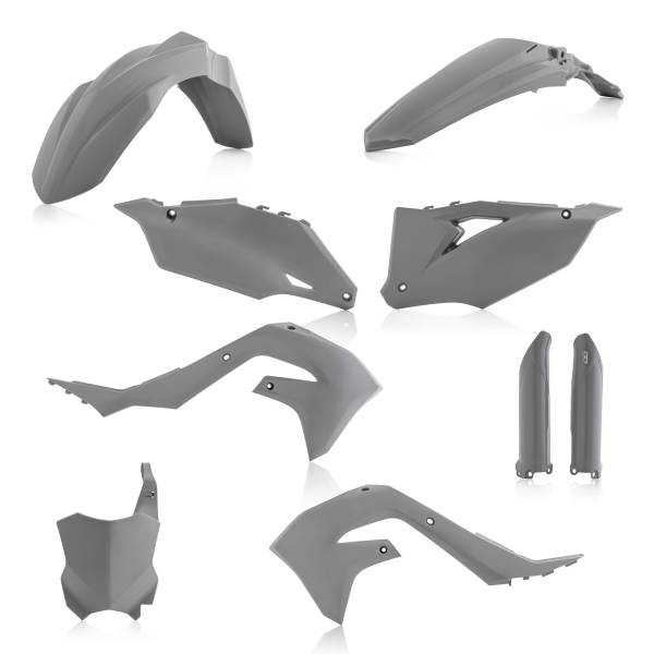 ACERBIS - FULL PLASTIC KIT GREY - Image 1