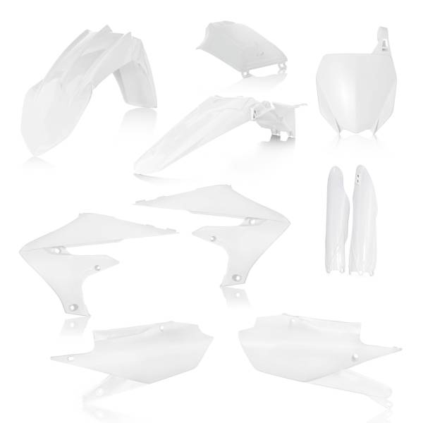 ACERBIS - FULL PLASTIC KIT WHITE - Image 1