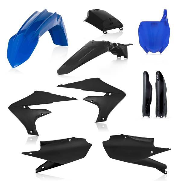 ACERBIS - FULL PLASTIC KIT YAM BLUE/BLACK - Image 1