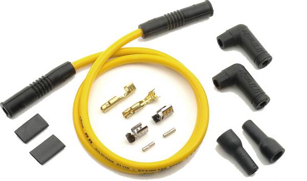 ACCEL - 2 PLUG WIRE SET 8.8MM YELLOW - Image 1