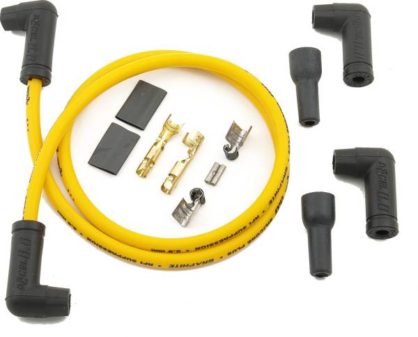 ACCEL - 2 PLUG WIRE SET 8.8MM YELLOW - Image 1