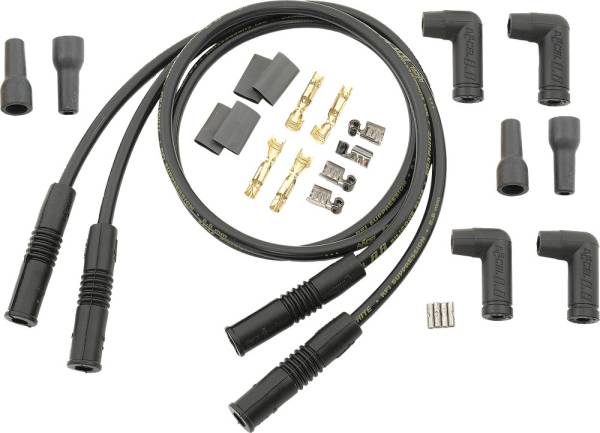 ACCEL - 4 PLUG WIRE SET 8.8MM BLACK - Image 1