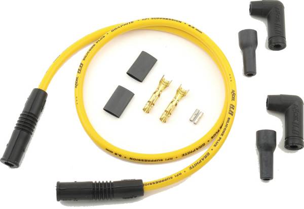 ACCEL - 2 PLUG WIRE SET 8.8MM YELLOW - Image 1