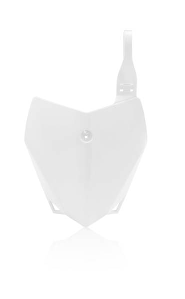 ACERBIS - FRONT NUMBER PLATE WHITE - Image 1