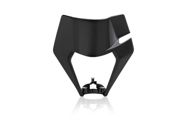 ACERBIS - FRONT HEADLIGHT MASK BLACK - Image 1