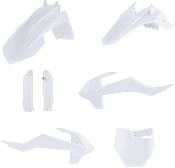 ACERBIS - FULL PLASTIC KIT WHITE - Image 1