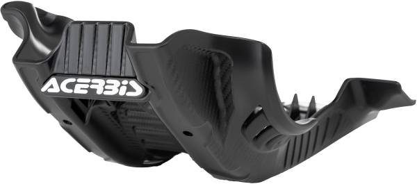 ACERBIS - SKID PLATE W/LINKAGE GUARD BLACK/WHITE - Image 1