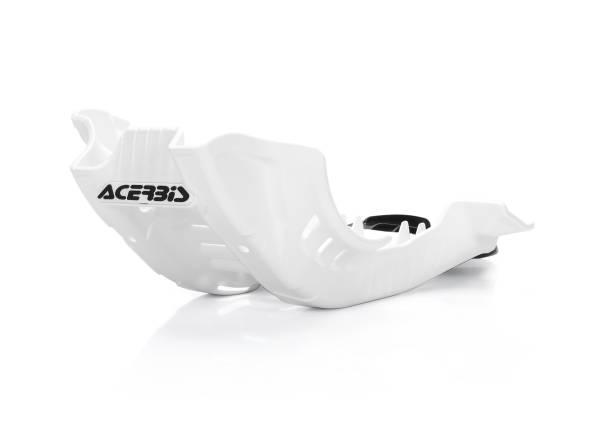 ACERBIS - SKID PLATE W/LINKAGE GUARD WHITE/BLACK - Image 1