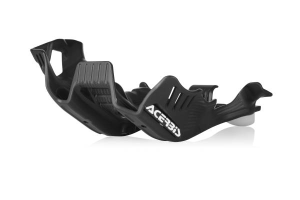 ACERBIS - SKID PLATE W/LINKAGE GUARD BLACK/WHITE - Image 1