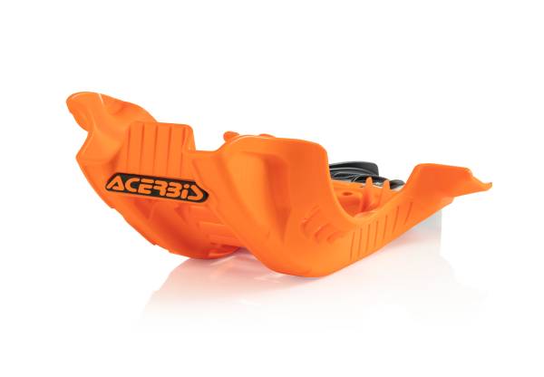 ACERBIS - SKID PLATE ORANGE/BLACK - Image 1