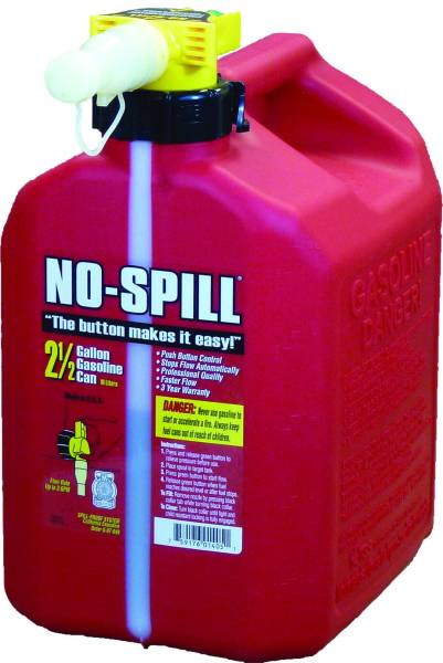 NO-SPILL - GAS CAN 2.5 GAL 11.75X8X10 - Image 1