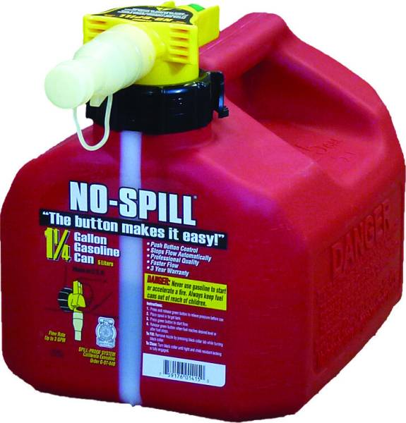 NO-SPILL - GAS CAN 1.25 GAL 7.5X8X10 - Image 1