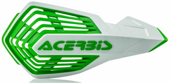 ACERBIS - HANDGUARD X-FUTURE WHITE/GREEN - Image 1