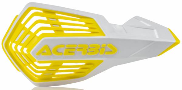 ACERBIS - HANDGUARD X-FUTURE WHITE/YELLOW - Image 1