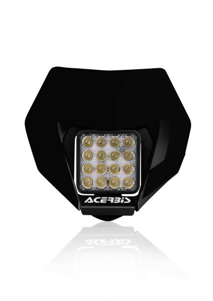 ACERBIS - VSL UNIVERSAL HEADLIGHT BLACK - Image 1