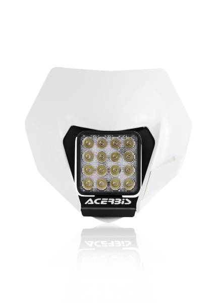 ACERBIS - VSL UNIVERSAL HEADLIGHT WHITE - Image 1