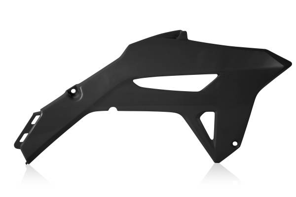 ACERBIS - RADIATOR SHROUD HON BLACK - Image 1