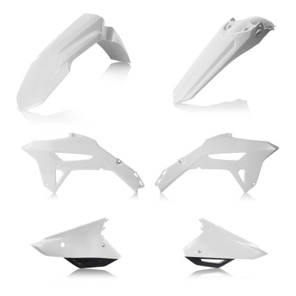 ACERBIS - PLASTIC KIT HON WHITE/BLACK - Image 1