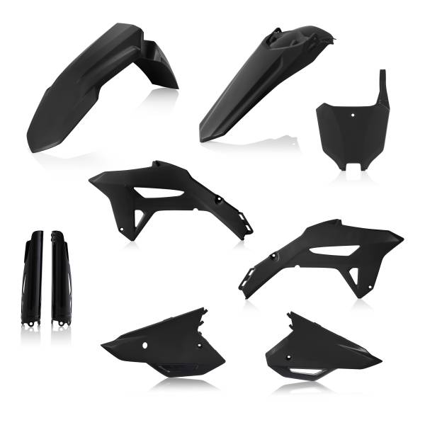 ACERBIS - PLASTIC KIT- FULL HON BLACK - Image 1