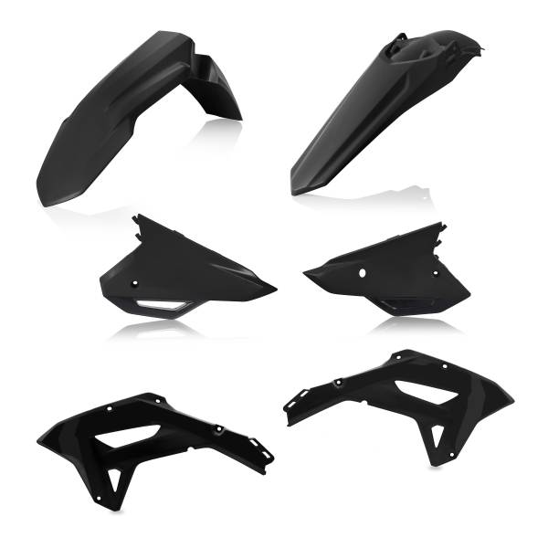 ACERBIS - PLASTIC KIT HON BLACK - Image 1