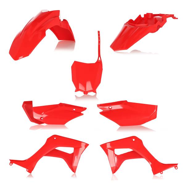 ACERBIS - FULL PLASTIC KIT HON RED - Image 1