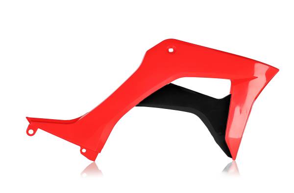 ACERBIS - RADIATOR SHROUD HON RED/BLACK - Image 1