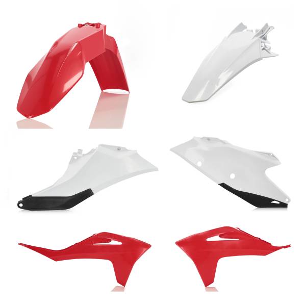 ACERBIS - PLASTIC KIT GAS/KTM RED/WHITE - Image 1