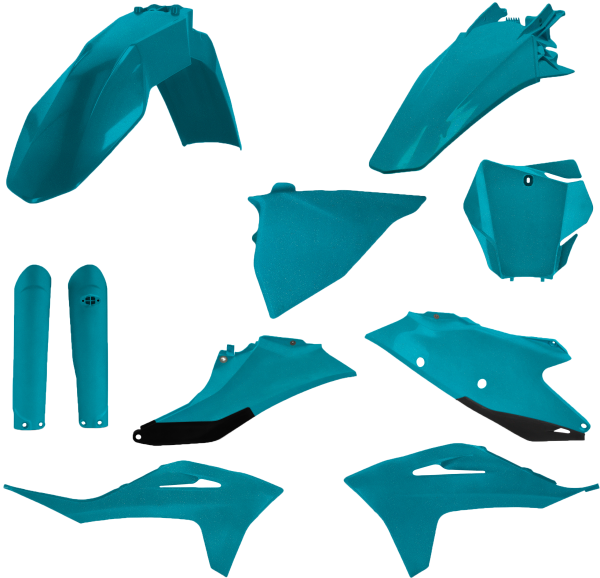 ACERBIS - FULL PLASTIC KIT GAS TEAL METALLIC - Image 1