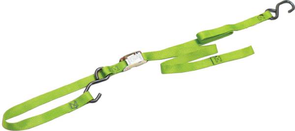 ANCRA - CLASSIC TIE-DOWNS NEON GREEN 66"X1" PAIR - Image 1