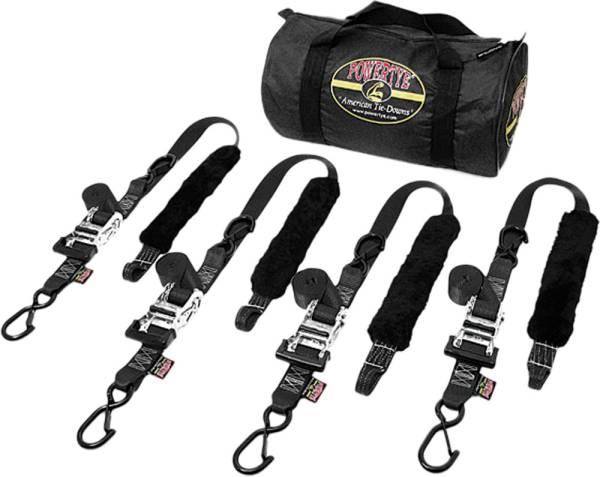 POWERTYE - FAT STRAP TRAILER KIT BLACK 1.5"X6.5' - Image 1