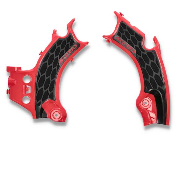 ACERBIS - X-GRIP FRAME GUARDS HON RED/BLACK - Image 1