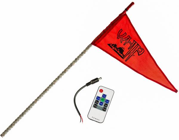 WHIP IT - WHITE 3FT LED FLAG - Image 1