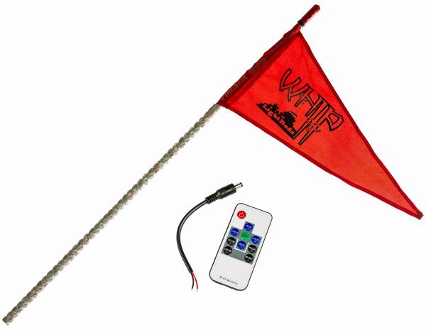 WHIP IT - WHITE 5FT LED FLAG - Image 1