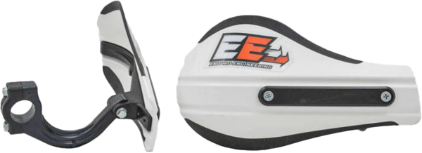 ENDURO ENGINEERING - COMPOSITE MNT ROOST DEFLECTORS WHITE W/MOUNTING HARDWARE - Image 1