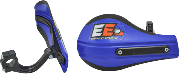 ENDURO ENGINEERING - COMPOSITE MNT ROOST DEFLECTORS BLUE W/MOUNTING HARDWARE - Image 1