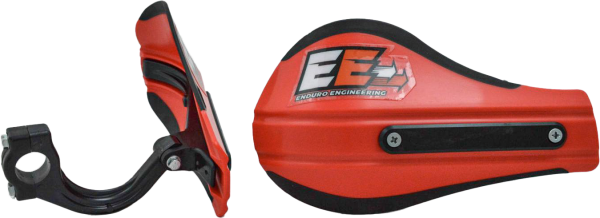 ENDURO ENGINEERING - COMPOSITE MNT ROOST DEFLECTORS RED W/MOUNTING HARDWARE - Image 1