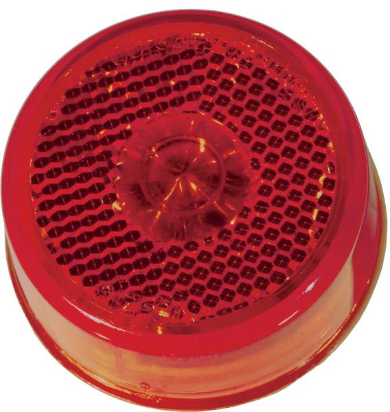 BLUHM - TRAILER LIGHT ROUND 2" 8-LED RED - Image 1