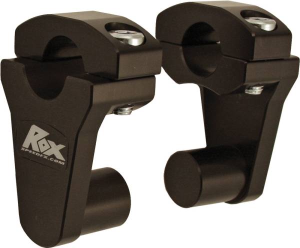 ROX - ELITE SERIES PIVOT HANDLEBAR RISER 2" (BLACK) - Image 1