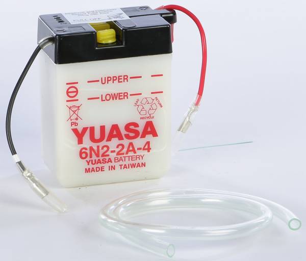 YUASA - BATTERY 6N2-2A-4 CONVENTIONAL - Image 1