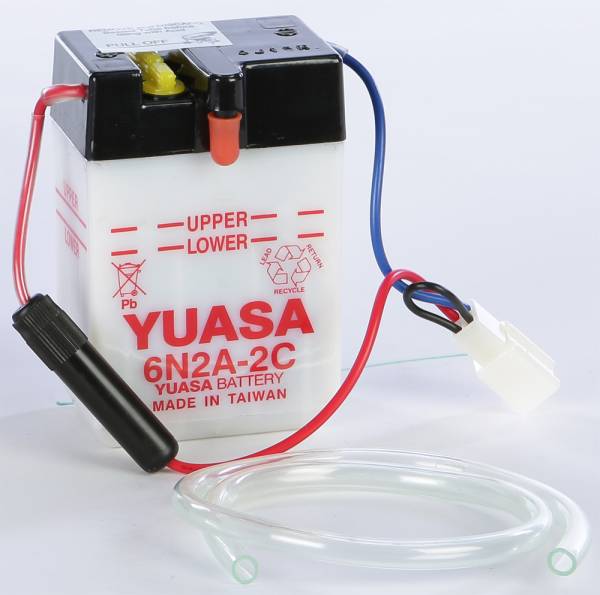 YUASA - BATTERY 6N2A-2C CONVENTIONAL - Image 1