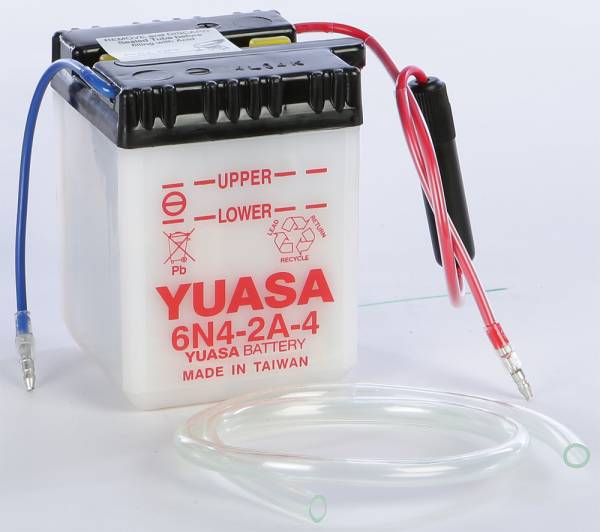 YUASA - BATTERY 6N4-2A-4 CONVENTIONAL - Image 1