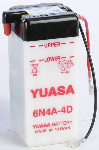 YUASA - BATTERY 6N4A-4D CONVENTIONAL - Image 1