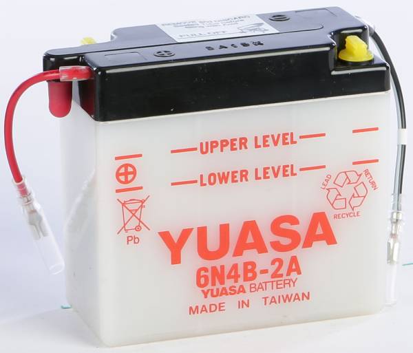 YUASA - BATTERY 6N4B-2A CONVENTIONAL - Image 1